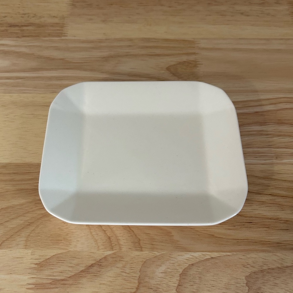 West Elm White Porcelain Soap Dish